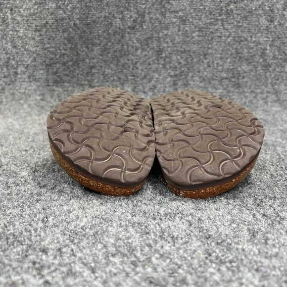 Birkenstock Gizeh Sandals Women's Size 7 Tan Leather Toe Post Comfort Flip Flops - Picture 11 of 12